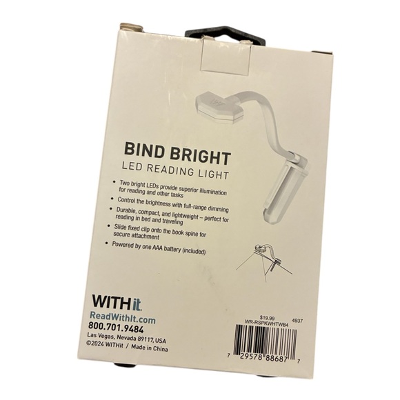 WITHit LED Reading Light - Picture 2 of 6